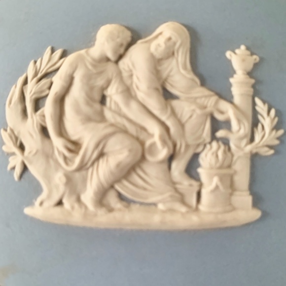 🎁 LARGE JASPERWARE WEDGEWOOD - VTG RARE - Picture 3 of 7